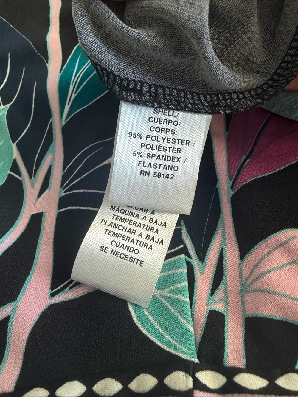 Maggy London Floral Jersey Maxi Dress, NWOT, 10 Petite - Picture 10 of 16